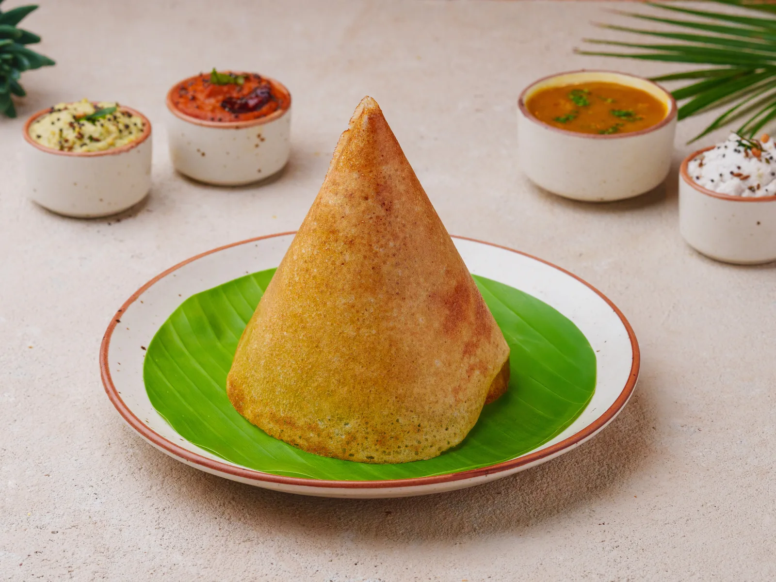 Crisp South Indian dosa at Sangeetha Vegetarian Hong Kong