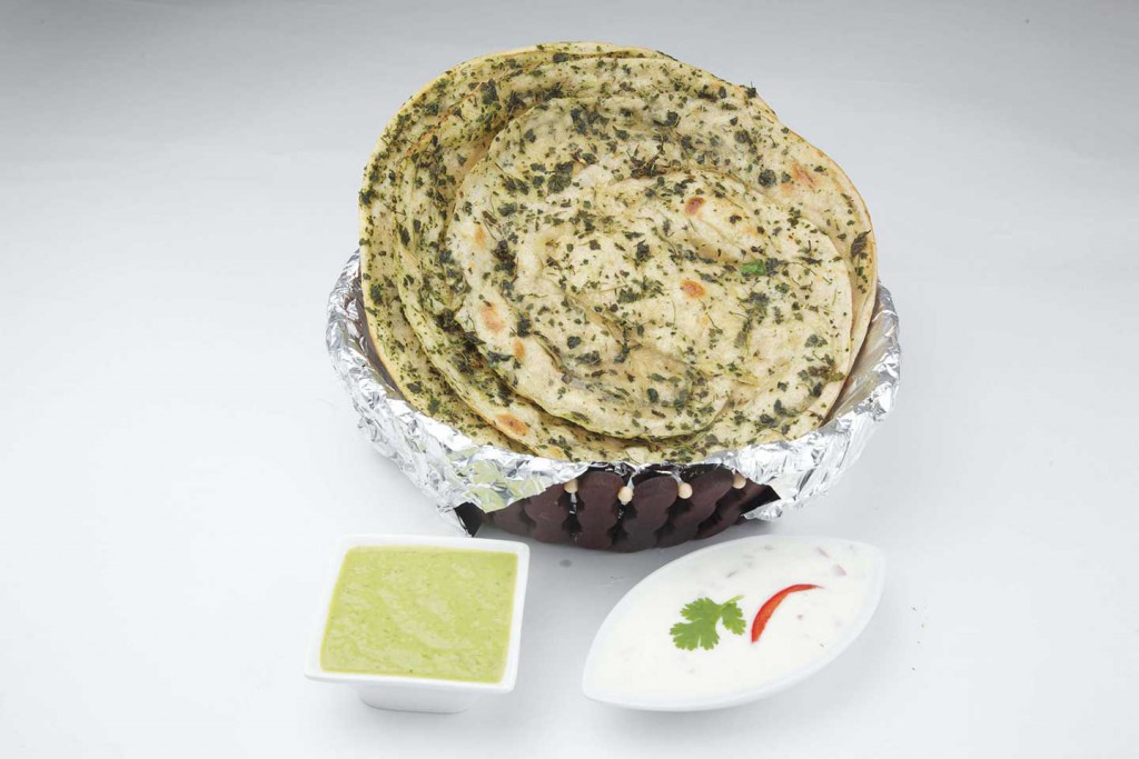 North Indian Mint Naan